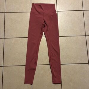 Lululemon Women's Size 2 Burgundy Compression Tights